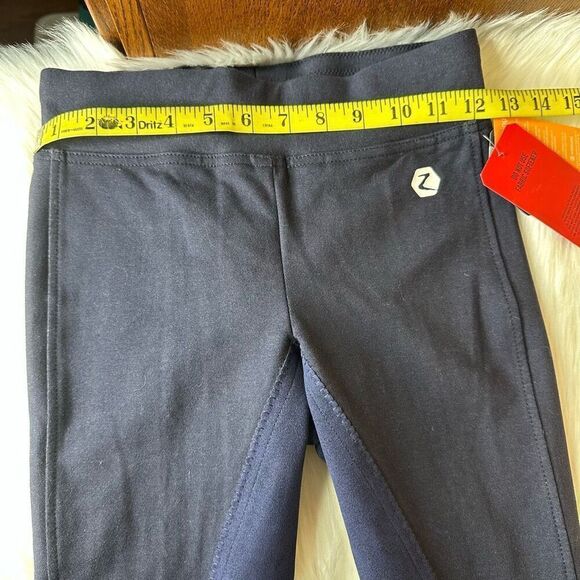 Horze Junior Active Full Seat Summer Tights Riding Breeches Size XL - Picture 5 of 11